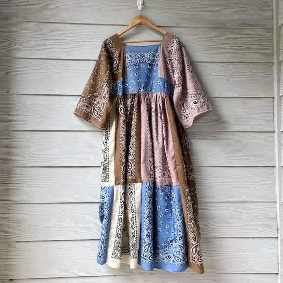 brown summer dress short BOUJEE BANDANA SEQUIN MINI DRESS  AKIRA